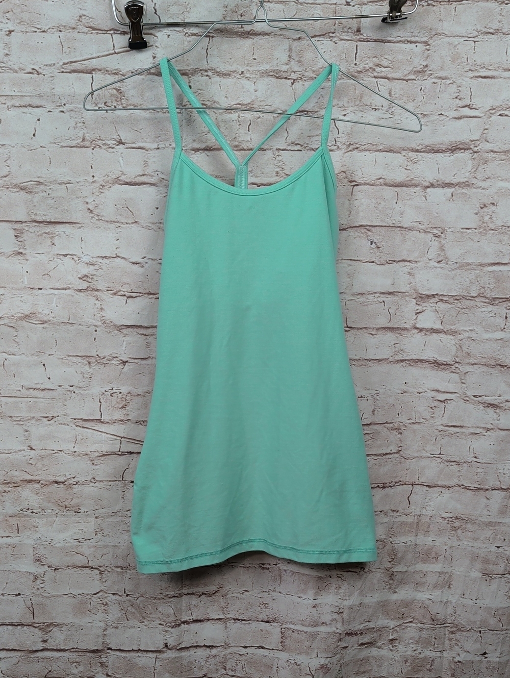 Lululemon Women's Mint Green Strappy Tank Top Small